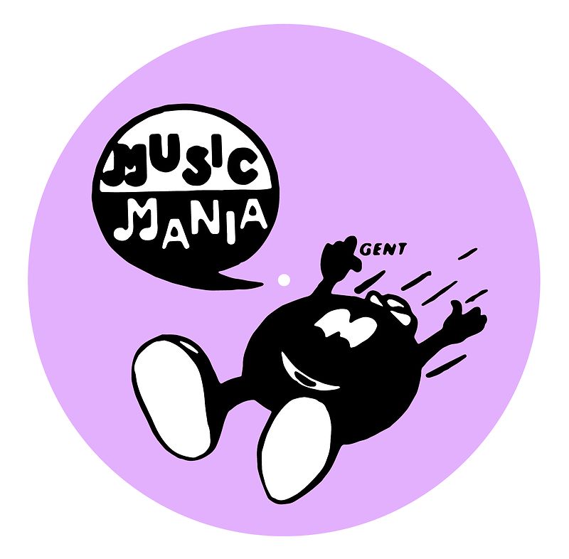 Music Mania Slipmat Pink