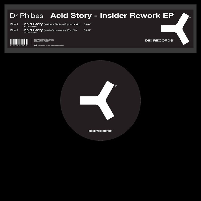 Acid Story - Insider Rework EP - White Vinyl