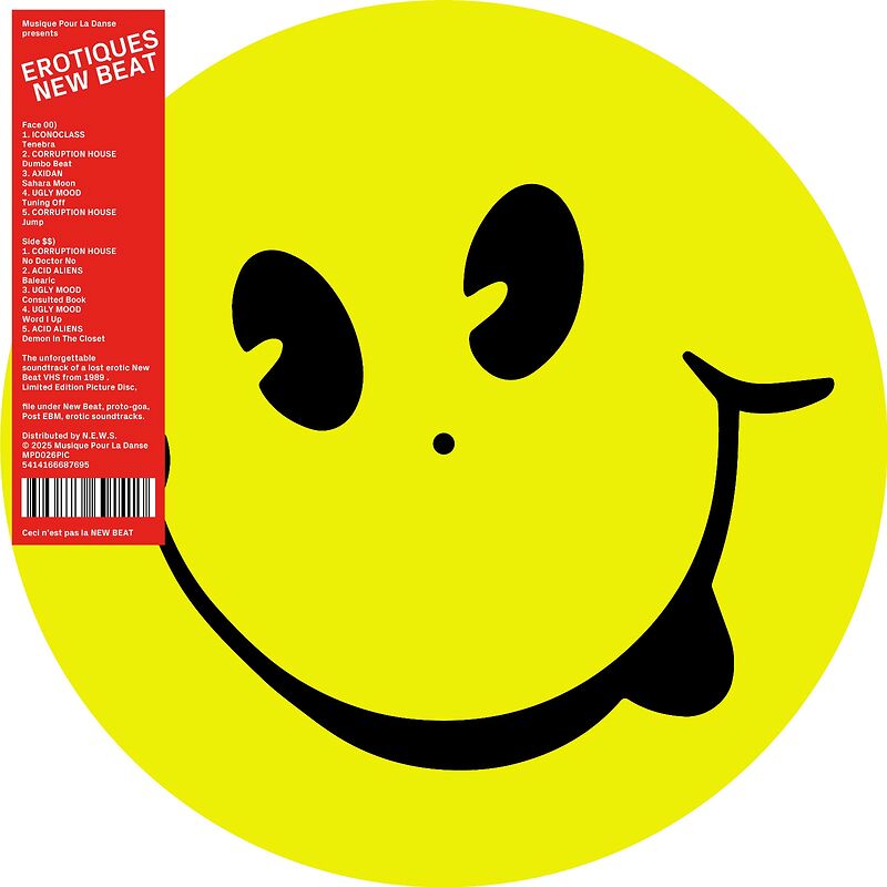 Erotiques New Beat - Limited Picture Disc