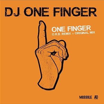 One Finger (O.r.b. Remix Aka Cj Bolland + Steel) - Transparent Orange vinyl