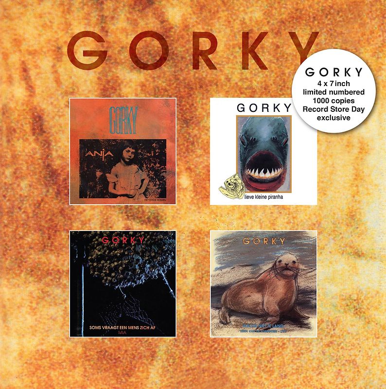 Anja / Lieve Kleine Piranha / Soms Vraagt Een Mens Zich Af / Wacht Niet Te Lang - 4x7inch BOX – ltd 1000 genummerde exemplaren - RSD 2020