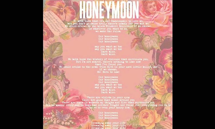 LANA DEL REY - HONEYMOON