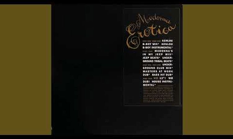 Madonna - Erotica (Masters At Work Dub)