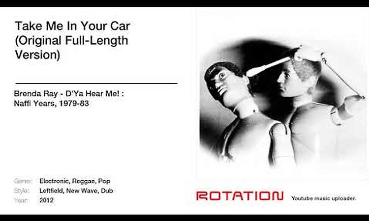 Brenda Ray - Take Me In Your Car (Original Full-Length Version)