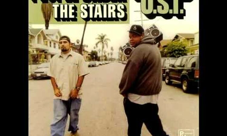 People under the stairs - acid raindrops
