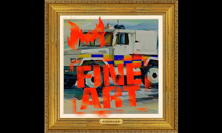 KNEECAP - FINE ART (OFFICIAL VISUALIZER)