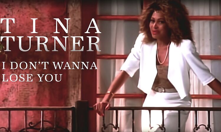 Tina Turner - I Don't Wanna Lose You (Official Music Video)