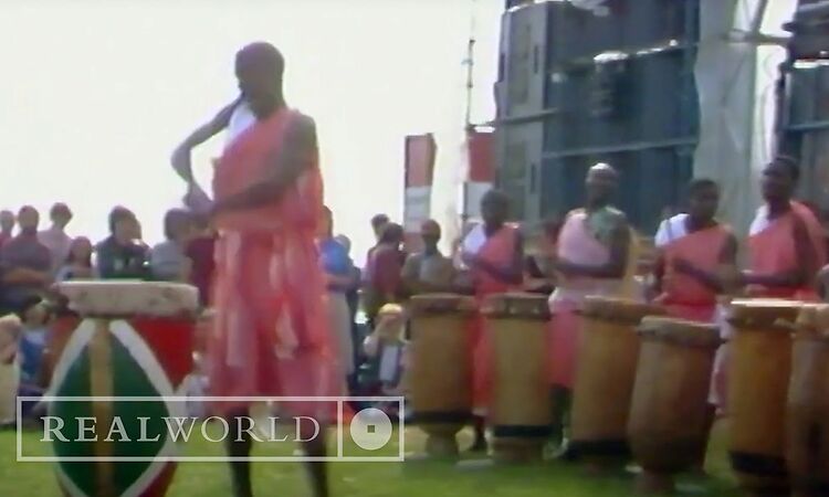 The Drummers of Burundi at WOMAD Festival in 1982
