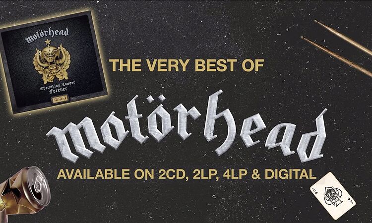 Motörhead – ‘Everything Louder Forever – The Very Best Of’ 2CD & 2LP unboxing