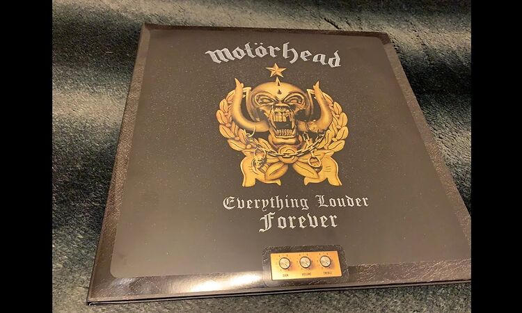 MOTORHEAD Unboxing-Everything Louder Forever - The Very Best Of - Deluxe Edition 4LP Vinyl.