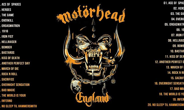 MOTORHEAD Best Song 2121 - Greatest Hit Of Motorhead Full Album