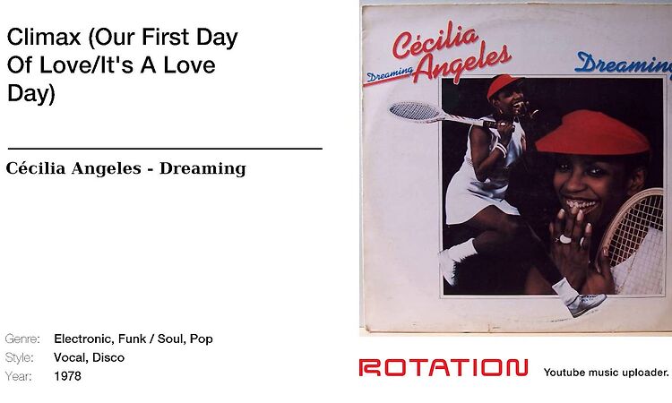 Cécilia Angeles - Climax (Our First Day Of Love/It's A Love Day)