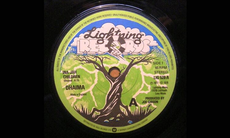 7'' Dhaima - Ina Jah Children & Dub