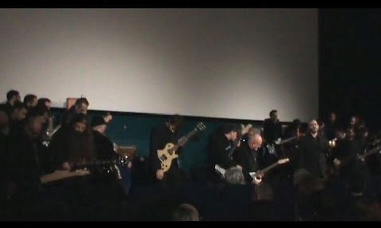 Teho Teardo's "Le retour à la raison" - The Ensemble of 40 guitar/bass players