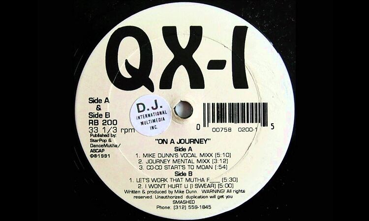 QX-1 - I Won't Hurt You (I Swear)