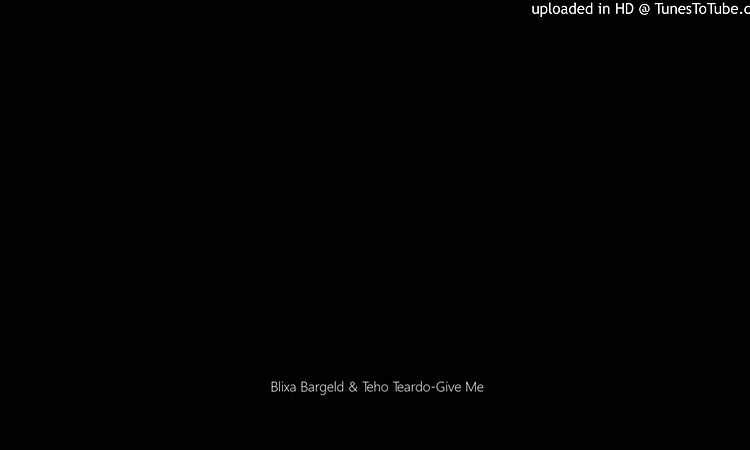Blixa Bargeld & Teho Teardo-Give Me