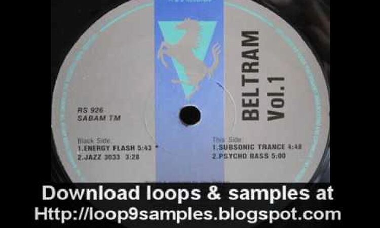 Joey Beltram - Energy Flash - R&S Records Classics