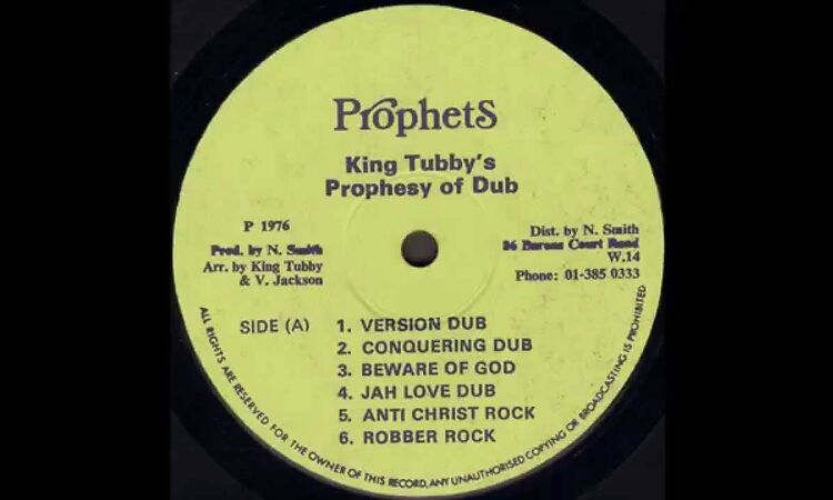 Yabby You ‎- King Tubby's Prophesy Of Dub