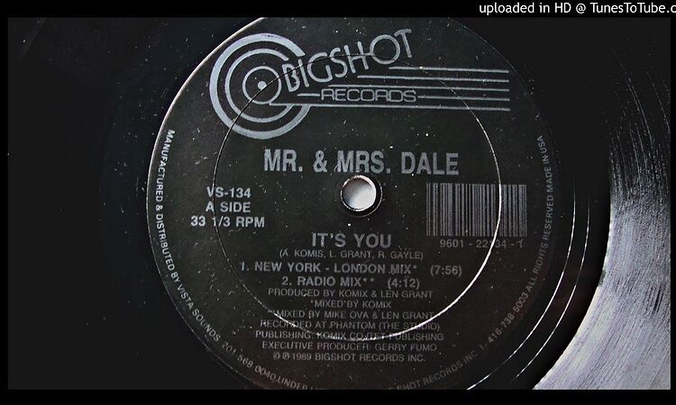 MR & MRS DALE -IT'S YOU - NEW YORK * LONDON MIX