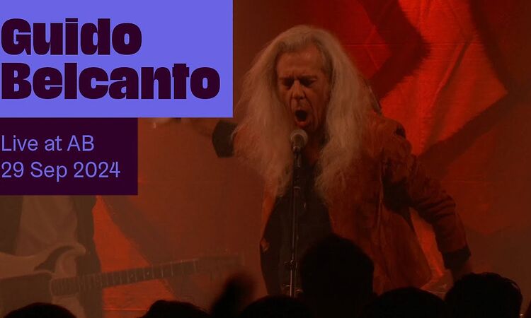 Guido Belcanto Live at AB - Ancienne Belgique