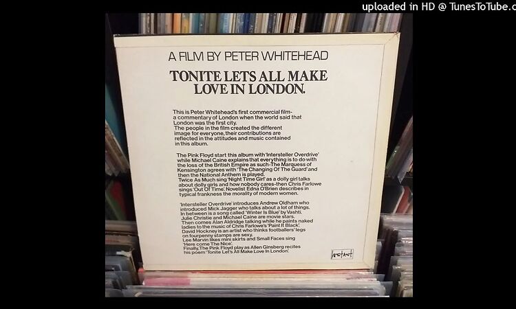 Various - Tonite Let's All Make Love In London Side 2