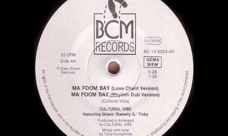 Cultural Vibe - Ma Foom Bay [Rhythm Dub Version]